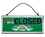 Silver Buffalo SVB-FRD523FZ-C Friends Central Perk Reversible Hanging Sign Wall Art | 12 x 5 Inches