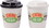 Silver Buffalo SVB-FRS509K2-C Friends Central Perk To-Go Cups Ceramic Salt and Pepper Shaker Set