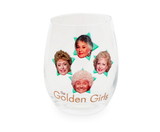 Silver Buffalo SVB-GOL5056FB-C The Golden Girls Stars Stemless Wine Glass | Holds 20 Ounces