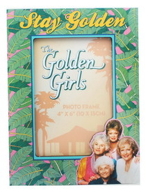 Silver Buffalo SVB-GOL5214C-C Golden Girls Stay Golden 4 x 6 Inch Die Cut Photo Frame