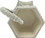 Silver Buffalo SVB-HP11833D-C Harry Potter Hogwarts Crest 20oz Sculpted Ceramic Goblet Mug