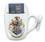 Silver Buffalo SVB-HP1471K1-C Harry Potter Hogwarts 18Oz Ceramic Mug & 5 X 2.5 Inch Wall Sign Gift Set