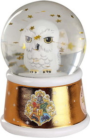 Silver Buffalo SVB-HP1515JT-C Harry Potter Hedwig Light-Up Mini Snow Globe