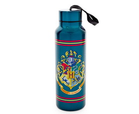 Silver Buffalo SVB-HP15279S-C Harry Potter Hogwarts Houses Stainless Steel Water Bottle | Holds 27 Ounces