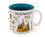 Silver Buffalo SVB-HP1541E1-C Harry Potter Hogwarts All Over Icons Destination Ceramic Camper Mug | Holds 20 Ounces