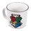 Silver Buffalo SVB-HP1572E1-C Harry Potter Hogwarts Crest Ceramic Camper Mug | Holds 20 Ounces