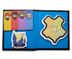 Silver Buffalo SVB-HP221644-C Harry Potter Chibi Characters Sticky Note and Sticky Tab Box Set