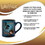 Silver Buffalo SVB-HP232232-C Harry Potter Chibi "Expecto Patronum" Ceramic Mug | Holds 14 Ounces