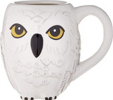 Silver Buffalo SVB-HR1595-C Harry Potter Hedwig 20-Ounce 3D Sculpted Ceramic Mug