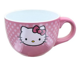 Hello Kitty 24oz Ceramic Soup Mug