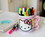 Silver Buffalo SVB-KTY428E5-C Hello Kitty Bow Handle Ceramic Mug | Holds 20 Ounces