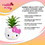 Silver Buffalo SVB-KTY527EH-C Sanrio Hello Kitty Face 3-Inch Ceramic Mini Planter with Artificial Succulent
