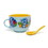 Silver Buffalo SVB-LI122436B-C Disney Lilo & Stitch Ceramic Soup Mug With Spoon | Holds 24 Ounces