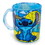 Silver Buffalo SVB-LI13126A-C Disney Lilo & Stitch Mosaic Glass Coffee Mug | Holds 18 Ounces