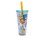 Silver Buffalo SVB-LI1445LB-C Disney Lilo & Stitch Boba Tea Carnival Cup with Lid and Straw | Holds 24 Ounces