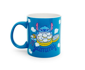 Silver Buffalo SVB-LI144734-C Disney Lilo & Stitch "Yummy" Ceramic Mug | Holds 20 Ounces