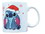 Silver Buffalo SVB-LI150234-C Disney Lilo & Stitch Santa Hat Stitch 20 Ounce Ceramic Mug