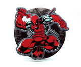 Silver Buffalo SVB-MU12081E-C Marvel Deadpool Grab Your Sword 8.5 Inch 3D Wall Wobbler