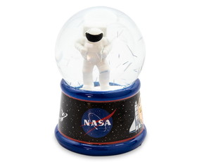 Silver Buffalo SVB-NAS412JT-C NASA Astronaut 2 Inch Collectible Snow Globe