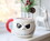 Silver Buffalo SVB-NB14593D-C The Nightmare Before Christmas Santa Jack Skellington 3D Coffee Mug | 20 Ounces
