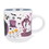 Silver Buffalo SVB-NB1561KE-C Disney The Nightmare Before Christmas Allover Icons Ceramic Stacking Mug | Holds 13 Ounces