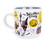 Silver Buffalo SVB-NB1561KE-C Disney The Nightmare Before Christmas Allover Icons Ceramic Stacking Mug | Holds 13 Ounces