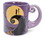 Silver Buffalo SVB-NB1607E5-C Disney The Nightmare Before Christmas Jack & Sally Spiral Handle Ceramic Mug