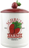 Silver Buffalo SVB-OFC401EG-C The Office Schrute Farms Est. 1812 Ceramic Cookie Jar