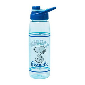 Silver Buffalo SVB-PEA525L3-C Peanuts Snoopy 28oz Water Bottle With Screw Lid