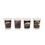 Silver Buffalo SVB-SWM60664-C Star Wars: The Mandalorian Grogu Memes 1.5-Ounce Mini Shot Glasses | Set of 4