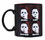 Silver Buffalo SVB-UHW40734-C Halloween Many Faces of Michael Myers 20 Ounce Ceramic Mug