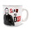 Silver Buffalo SVB-UHW506E1-C Halloween II "Slay All Day" Ceramic Camper Mug | Holds 20 Ounces