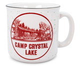 Silver Buffalo SVB-WBH446E1-C Friday the 13th Camp Crystal Lake Ceramic Camper Mug | Holds 20 Ounces