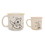 Silver Buffalo SVB-WTP631KW-C Disney Winnie the Pooh and Piglet Ceramic Camper Mugs | Set of 2