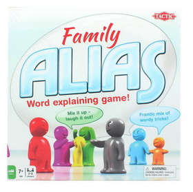 Family Alias Word Explaining Game For 3-8 Players