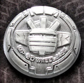 Transformers Masterpiece MP-20 Wheeljack Collector Coin