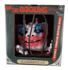 TriAction Toys TAT-10017-C Boglins Dark Lords 8-Inch Foam Monster Puppet | Crazy Clown