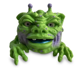 TriAction Toys TAT-10019-C Boglins 8-Inch Foam Monster Puppet | Alien Dwizork