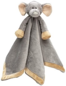 TriAction Toys TAT-14874-C Teddykompaniet Diinglisar Collection 11 Inch Plush Animal Blanket, Elephant