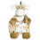 TriAction Toys TAT-2715-C Teddykompaniet Diinglisar Collection 11 Inch Plush Giraffe and Blanket Set