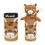 TriAction Toys TAT-33130-C Les Deglingos Big Simply Plush Animal In Tube, Speculos the Tiger