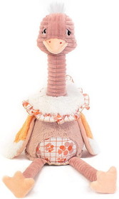 TriAction Toys TAT-36529-C Les Deglingos Orginals Plush Animal | Pomelos the Ostrich