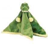 TriAction Toys TAT-4023-C Teddykompaniet Diinglisar Collection 11 Inch Plush Animal Blanket | Crocodile