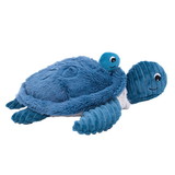 TriAction Toys TAT-73500-C Les Deglingos Ptipotos Savenou Mama & Baby Turtle Plush | Blue