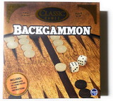 The Canadian Group TCG-91020_BGM-C Classic Games Wood Backgammon Set | Board & 30 Game Pieces