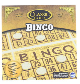 The Canadian Group TCG-91020_BGO-C Classic Games Wood Bingo Set