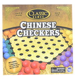 The Canadian Group TCG-91020_CHC-C Classic Games Wood Chinese Checkers Set | Board & 60 Game Pieces