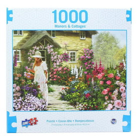 The Canadian Group TGC-44752SEC-C Manors & Cottages 1000 Piece Jigsaw Puzzle, Secret Garden