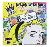 The Canadian Group TGC-44756POL-C Nelson De La Nuez King Of Pop Art 1000 Piece Jigsaw Puzzle, Pool Boy