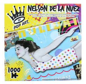 The Canadian Group TGC-44756SUM-C Nelson De La Nuez King Of Pop Art 1000 Piece Jigsaw Puzzle, Summer To Remember